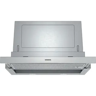 Siemens iQ300 LI67SA531 afzuigkap Semi-inbouw (uittrekbaar) Zilver A 399 m³/uur