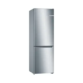 Bosch Serie 2 KGN33NLEB Kühl- und Gefrierkombination Freistehend 282 l E Edelstahl