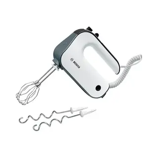 Bosch MFQ49300 Mixer Handmixer 850 W Schwarz, Edelstahl, Weiß