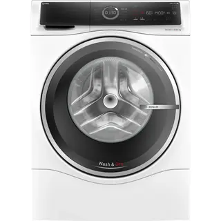 Bosch Serie 8 WNC254A0NL Was-droogcombinatie Vrijstaand Voorbelading Zwart, Wit D