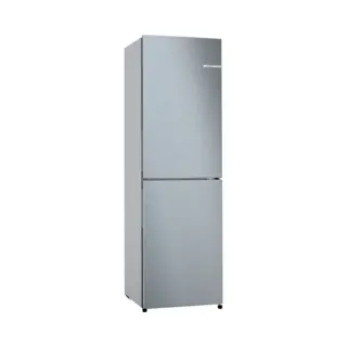 Bosch Serie 2 KGN27NLEAG fridge-freezer Freestanding 255 L E Stainless steel