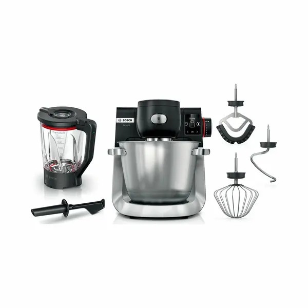 Bosch Serie 6 MUMS6ZS17 keukenmachine 1600 W 5,5 l Zwart, Roestvrijstaal thumbnail
