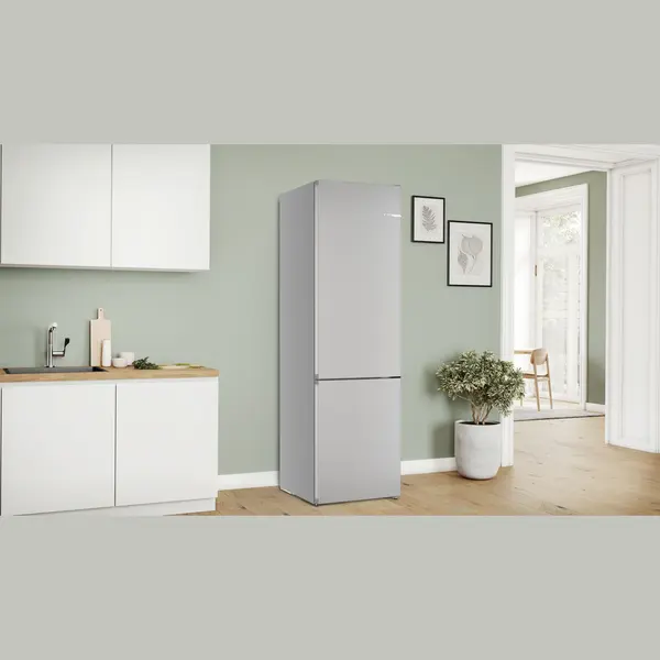 Bosch KGN392LAGG fridge-freezer Freestanding 363 L A Stainless steel thumbnail