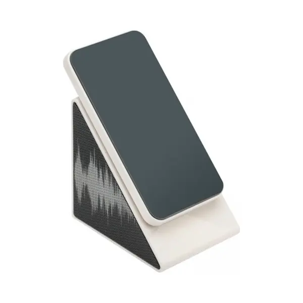 Soroh | Stereo Speaker Les Ulis | 3 Aaa Batterijen | Mobile Conference Speaker | Standaard En Lader In één Voor Je Smartphone | Laadstation | Usb thumbnail