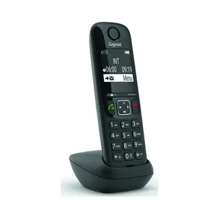 Gigaset AS690HX Analoges/Dect-Telefon Anrufer-Identifikation Schwarz