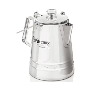 Petromax Percolator Perkomax Le14 Roestvrij Staal, Espresso Pot, Zilver