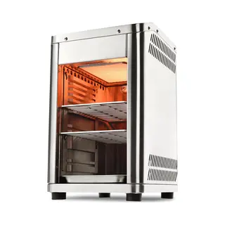 Taino - Design Oberhitzegrill Gas Steakgrill 800 Grad Hochleistungsgrill Edelstahl Silber