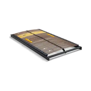 Beter Bed Bossflex 600 Lattenbodem 80 X 200 Cm - Bedbodem - Vlak - Max. 120kg - Antraciet/Geel