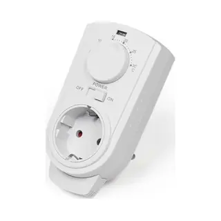 McPower Mc Power - Steckdosen-Thermostat Klimaregelung | Tcu-330 | 5-30°C, Max. 3.500W, 230V/16A | Steuerung Von Klimageräten Und Heizungen Ohne