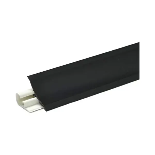 Dq-Pp 1, 5m Winkelleiste – Schwarz – 23 X 23mm – Pvc – Gratis Schrauben – Küchenleiste Arbeitsplatte Abschlussleiste Leiste Küche thumbnail