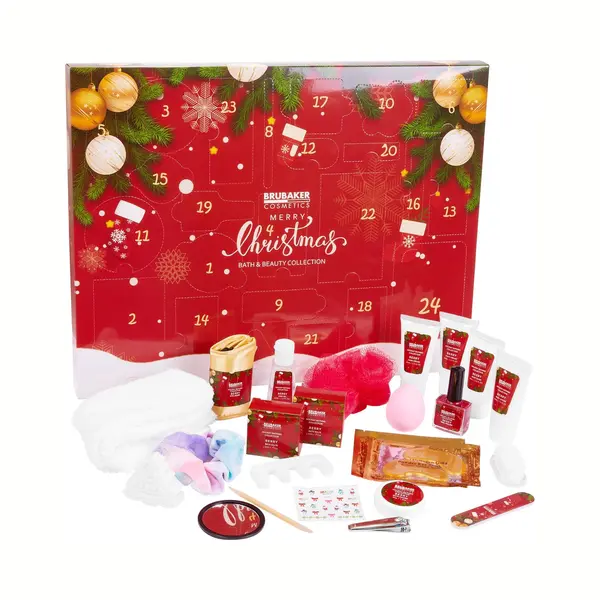 Brubaker Cosmetics Beauty Adventskalender 2025 - Der Xxl Wellness Weihnachtskalender Für Frauen Und Mädchen - 24 X Körperpflege Produkte & Spa thumbnail
