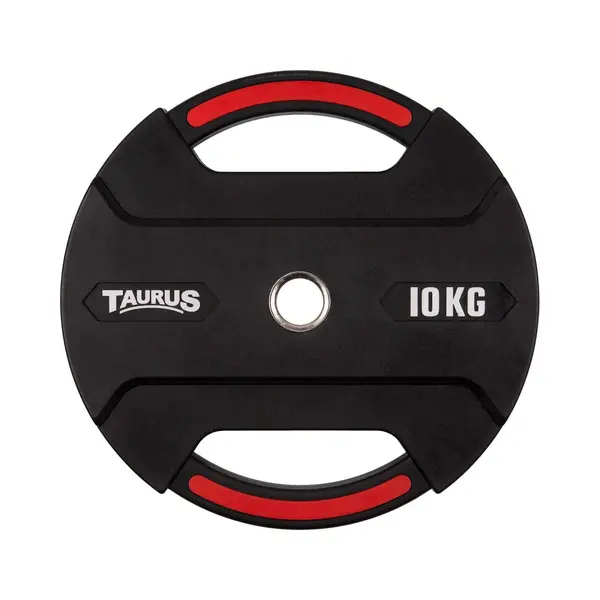 Taurus 30 Mm Halterschijf 20kg | Slijtvaste Cpu-coating | Geurloos | Stalen Binnenring | Halterstang 30 Mm thumbnail