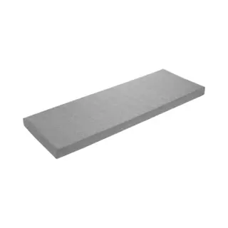 Sleepling Bankauflage 200x40 Cm Hellgrau, Sitzkissen Outdoor & Indoor, Bankpolster, Bezug Waschbar, Unterseite Antirutsch, Made In Eu