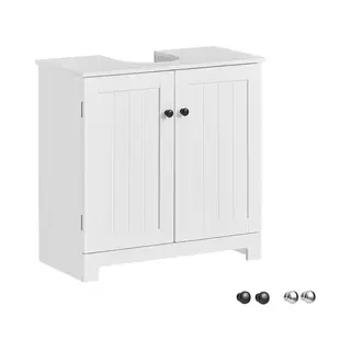 SoBuy BZR18-Ii-W Schlafzimmer Waschbecken/Waschtisch Set