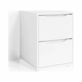 Vicco Kommode Ruben, Weiß, 40.2 X 53.6 Cm, Geeignet Als Nachttisch Für Boxspringbetten