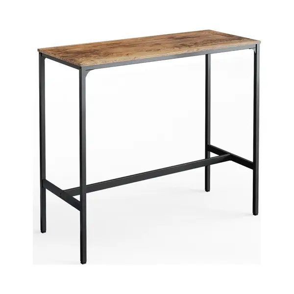 Vicco Bartisch Fyrk, Eiche Rustikal/Schwarz, 120 X 50 Cm (1-St) thumbnail