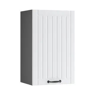 Hängeschrank Fame-line, Weiß Landhaus, 45 Cm, Vicco