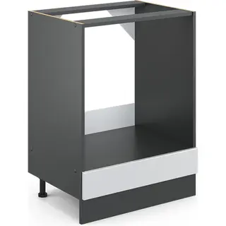 Vicco - Herdumbauschrank R-line, Weiß Landhaus, 60 Cm Ohne Arbeitsplatte