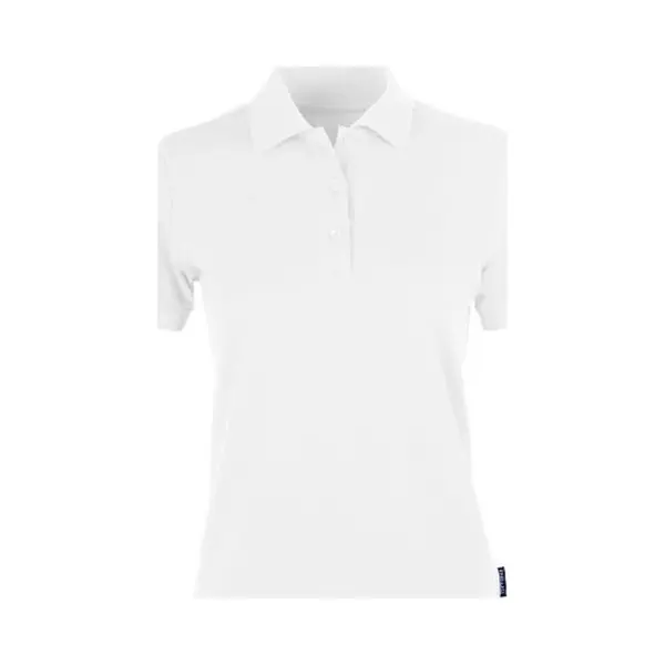 Hrm Damen Heavy Polo, Weiß, Gr. 4XL - Premium Polo-Shirt Aus 100% Baumwolle, Basic Polohemd Bis 60°C Waschbar, Hochwertige & Nachhaltige Oberteile, thumbnail