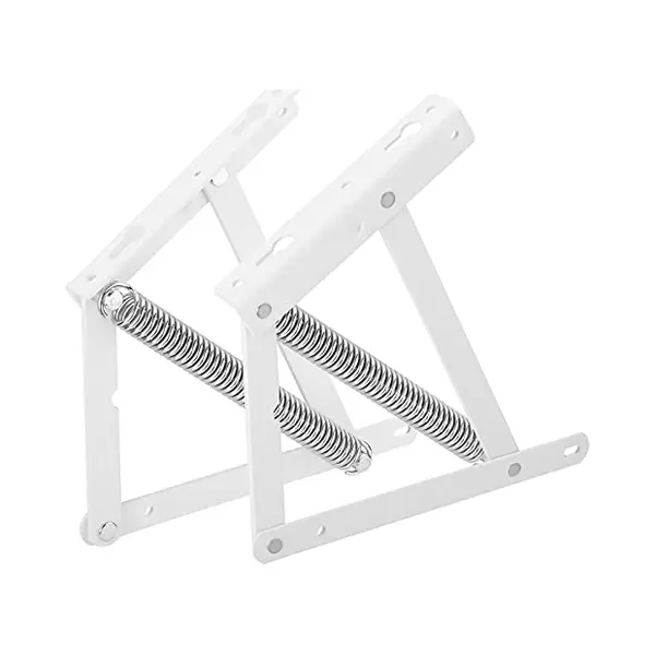 Sotech 1 Paar Springaufbeschläge Bettkastenbeschlag Mit Feder Bettscharnier Mit 63° Öffnungswinkel Für Aufklappbare Betten Und Liegen Mit Bettkästen Von thumbnail