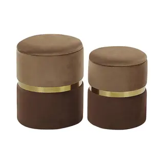 Beliani 203371-198490 pouffe/ottoman Pouffe/ottoman Round