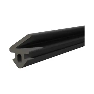 Dq-Pp Raamafdichting, Zwart, 10 Meter, S-1125 Panorama, Pvc Raam, Rubber Afdichtingstape, Plastic Raamafdichtingen, Alu Profielafdichting