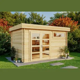 Alpholz Gartenhaus Leandro-28
