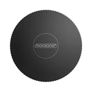 monzana® Trampolin Sprungtuch Schwarz Ø244cm