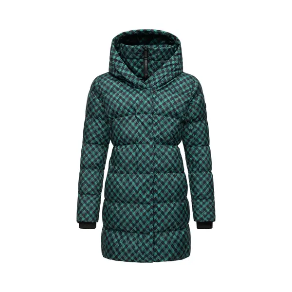 Ragwear Damen Gewatteerde Jas Niara Print thumbnail