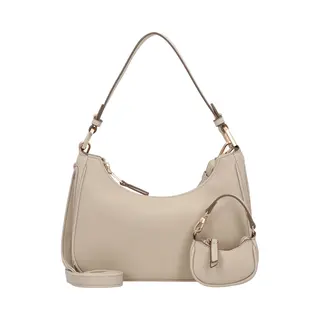 Gabor Bags Devika Damen Umhängetasche Schultertasche Mittelgroß Beige