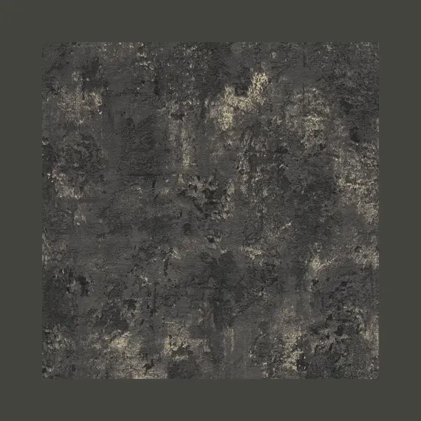 Profhome - Plaster Look Wallpaper Wall 388234 Hot Embossed Non-woven Wallpaper Textured With Tangible Texture And Metallic Highlights Black Gold thumbnail