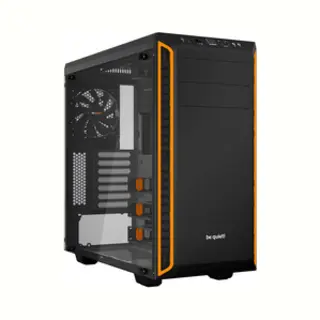 be quiet! Pure Base 600 Window Midi Tower Schwarz, Orange