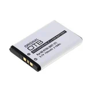 Otb Accu Voor Sony Ericsson - Diverse Modellen - 3, 7V - 750mAh - Wit