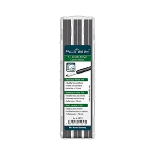 Pica Marker - Pica Big Dry 6060 Automatic Pencil Stonemason Hard 10h Graphite Refills 6055
