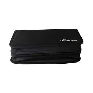 MediaRange BOX55 Cd-Hülle Geldbörsenhülle 96 Disks Schwarz