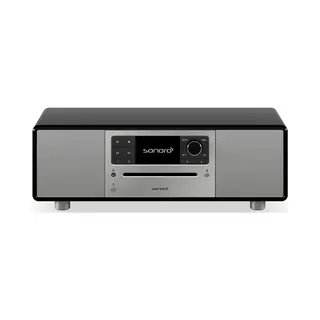 Sonoro Prestige Home-Audio-Minisystem Graphit, Silber