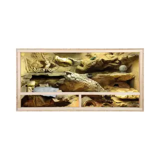 Repiterra® Terrarium 100x60x60 Cm Voor Schildpadden Van Osb Hout Met Bovenventilatie