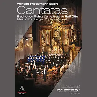 Outhere Bachchor Mainz, L'Arpa Festante, Rolf Otto - W.F.Bach, Rediscovered Cantatas (Dvd)