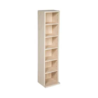 TecTake 401699 Regal Mdf, Kunststoff Braun