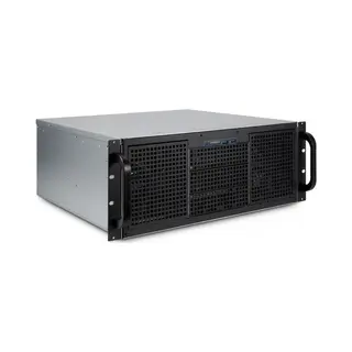 Inter-Tech 4U 40240 Rack Zwart, Grijs