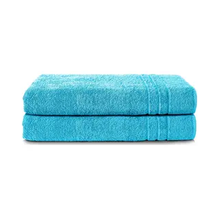 Komfortec Jumbo Bath Towels, 100% Cotton, Quick Dry, 80x200, Turqoise