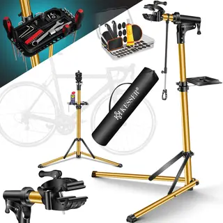 Kesser Fahrrad-Montageständer, Fahrradmontageständer Profi Reparaturständer Aluminium