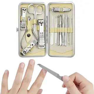 H&S Nail Clippers Manicure Set_Beige