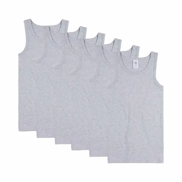 Sanetta, Jungen, Shirts, Unterhemd Casual, Grau, (104) thumbnail