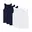 Wit/blauw