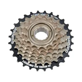 Shimano Cassette Freewheel Mf-tz500 7s 14-28t Staal Zilver