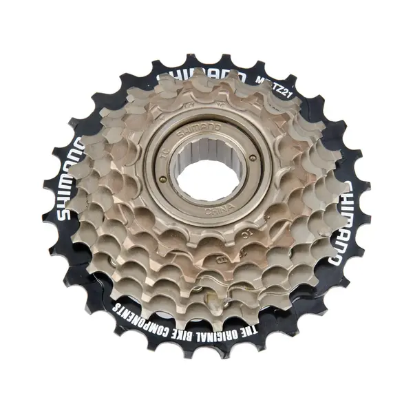 Shimano Cassette Freewheel Mf-tz500 7s 14-28t Staal Zilver thumbnail