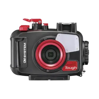 Om System Pt-059 Underwater Case For Olympus Tough Tg-6 And Om System Tg-7, Waterproof Up To 45 Metres, Multi-coated Glass, All Camera Functions Fully