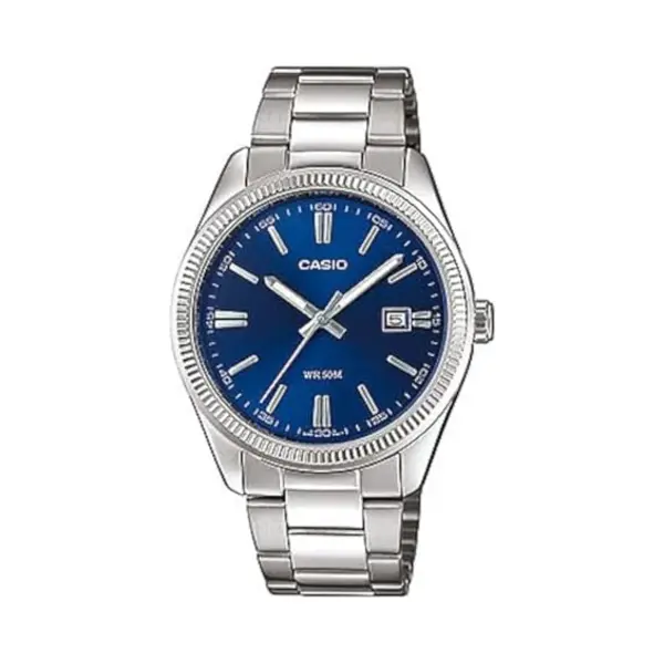 Casio Analoog Horloge 'Mtp-1302PD-2AVEF' Blauw / Zilver thumbnail