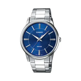 Casio Analoog Horloge Royal Blue/koningsblauw / Zilver